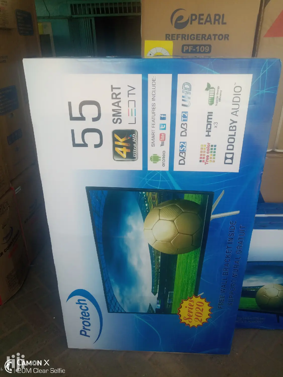 Protech 55" Smart Android UHD 4K Led Tv
