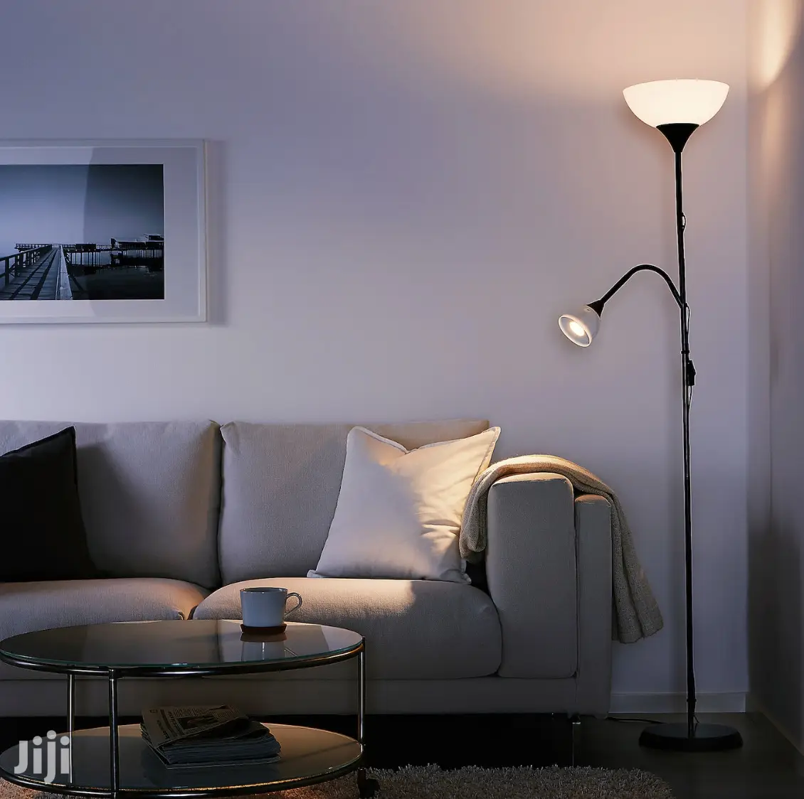 Floor Lamp {Double }