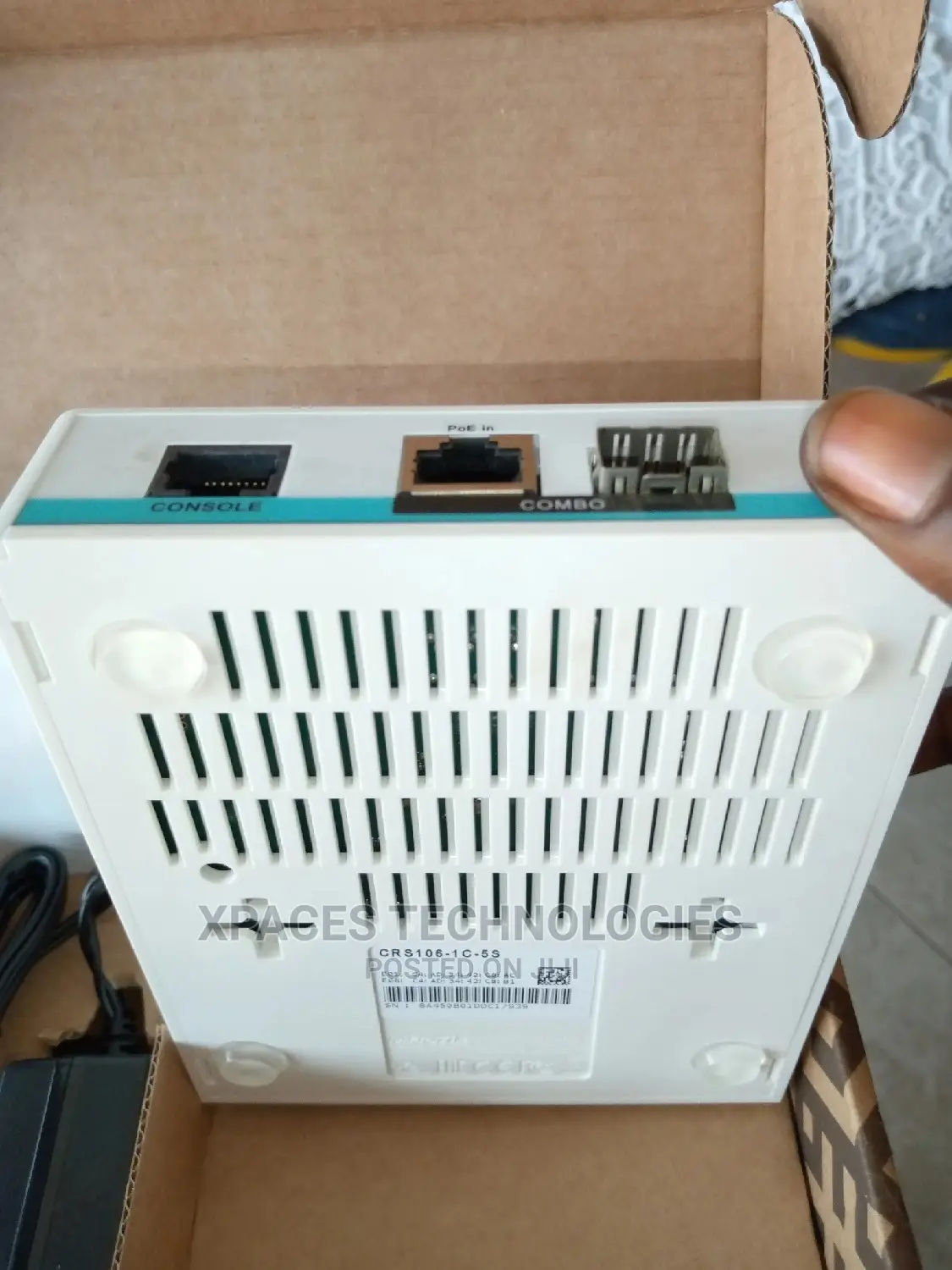 Mikrotik Cloud Switch CRS106-1C-5S